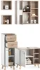 Badmöbel-Set Vicco Senyo Weiß 4 Teile, Model 36441 Produktbild-Vorschau 7