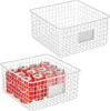 mDesign Allzweckkorb Aufbewahrung Drahtkorb Organizer Produktbild-Vorschau 9