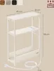 A diagram of a narrow side table with dimensions and load capacity indicated. Produktbild-Vorschau