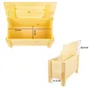 STOLMAK Gartenbox aus Holz 166 l 80x52x40 cm Braun Produktbild-Vorschau 3