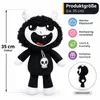 Wiztex Nightmare Plüschfigur Schwarz 35 cm Kuscheltier Produktbild-Vorschau 2