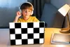 MuchoWow® Laptop Aufkleber Sticker Cover Schachbrett - Produktbild-Vorschau 3