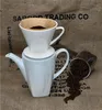 Kaffeefilter No 4 Porzellan 16x14x11cm weiß Produktbild-Vorschau 8