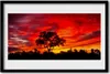 Bild 60x40 MDF-Rahmen Wandkunst Wald Landschaft Natur Produktbild-Vorschau 1
