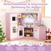 Eckspielküche aus Holz mit Licht, Sound und Zubehör Produktbild-Vorschau 3