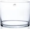 CYLI cylindrical vase - klar - 25x25x20cm - Glas Produktbild-Vorschau 1