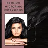 hair2heart Premium Microring Estensioni di capelli umani Anteprima dell’immagine prodotto 5