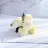 3 Stück Künstliche Blumen Seidenblumen Hortensien Produktbild-Vorschau 5