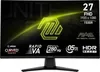 A marketing image for an MSI gaming monitor, showcasing its features and specifications. Náhľad obrázku produktu