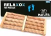 RELAXOX Premium Masážní váleček na nohy Dřevěná masáž nohou Náhled obrázku produktu 1