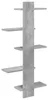 vidaXL Wandregal Betongrau 48,5 x 15 x 101 cm Holzwerkstoff Produktbild-Vorschau 6