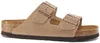 Birkenstock  Arizona Damen Herren Pantolette Nubukleder Produktbild-Vorschau 19