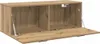 vidaXL Nástěnná skříňka Artisan dub 100 x 36,5 x 35 cm Náhled obrázku produktu 5