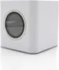A close-up, studio shot of a white router with a circular metallic-rimmed window on its side. Anteprima dell’immagine prodotto