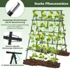 COSTWAY Sada opor pro okurky, tvar A, opora pro rostliny se Náhled obrázku produktu 4