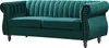 Chesterfield-Sofagarnitur - 3-Sitzer & 2-Sitzer - Samt - Produktbild-Vorschau 5