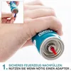 TOM Feuerzeuggas 5er Set | 100ml inklusive | 5 Adapter | Produktbild-Vorschau 2