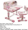 Kinder funktionelle Schreibtisch und Stuhl Set, Produktbild-Vorschau 6