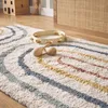 sweeek - Indoor Kinderteppich Regenbogenmuster, cremefarben Produktbild-Vorschau 8