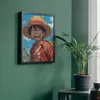 quadro per numero con cornice One Piece Monkey 40x50 cm Anteprima dell’immagine prodotto 4