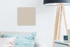 MuchoWow® - Leinwandbilder - Beige - Unifarben, Wandbild, Produktbild-Vorschau 5