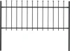 vidaXL Zahradní plot Woerden s ocelovými hroty 181 x 80 cm Náhled obrázku produktu 5