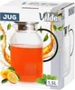 Vilde | Glaskaraffe mit Deckel - Wasserkrug 1,5L - Karaffe Produktbild-Vorschau 2