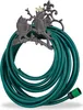 Relaxdays Gartenschlauchhalter, Gusseisen, Eule, mit Motiv, Produktbild-Vorschau 1