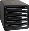 Exacompta Schubladenbox Big Box Plus 5 offene Schubladen Produktbild-Vorschau 1