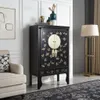 Fine Asianliving Armoire de mariage chinois Onyx Noir Peint Voir les images du produit 7