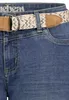 Sublevel Denim Bermuda Jeans Shorts mit Flechtgürtel und Produktbild-Vorschau 6