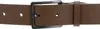 LACOSTE Leder Gürtel Casual Raw Edges W110 Tan Rubber braun Produktbild-Vorschau 2