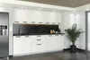 ULWEHOME Küchenzeile 260 cm Mattweiß, Küchenmöbel-Set mit Produktbild-Vorschau 5