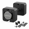 A set of adjustable dumbbells and their components are displayed on a white background. Produktbild-Vorschau