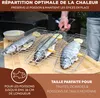 bremermann Gril à poisson 3 fois / acier inoxydable / env. Voir les images du produit 3