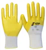 Handschuhe 03405 Gr.10 weiß/gelb PES m.Nitril EN 388 PSA II Produktbild-Vorschau 1