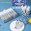 Akrylový Marker 60ks – Tekutý Umelecký Fix, Nepriehľadná Náhľad obrázku produktu 3