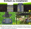 A collage showing the installation and use of a parasol base. Náhľad obrázku produktu