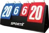 SportX Anzeigetafel mit Knopfverschluss Produktbild-Vorschau 2