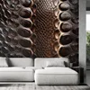 Vlies fototapete Schlangenhaut Tiere 400x280 cm Feeby Braun Produktbild-Vorschau 2