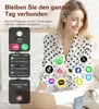 Damen-Smartwatch mit Telefonfunktion über 100 Sportmodi, Produktbild-Vorschau 3