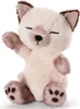 NICI Kuscheltier Katze im Körbchen 12 cm – Sleeping Pets Produktbild-Vorschau 6