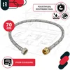 KOTARBAU® Flexibilná hadica 1/2 palca Vodná hadica 70 cm Náhľad obrázku produktu 5