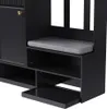Garderobenset, Komplett-Set Flurgarderobe mit Sitzbank, 4 Produktbild-Vorschau 3