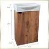 Zestaw Szafka Łazienkowa Wisząca z Umywalką 40 x 33 cm Podgląd zdjęcia produktu 9