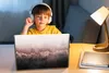 MuchoWow® Laptop Aufkleber Sticker Cover Glitter - Gold - Produktbild-Vorschau 3