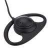 A close-up shot of a black mono headphone with a D-shaped ear hook. Produktbild-Vorschau