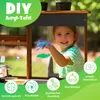 Cucina di fango COSTWAY, cucina per bambini con 2 pentole, Anteprima dell’immagine prodotto 8