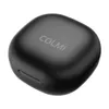 A black charging case for wireless earbuds, with the brand name 'COLMI' embossed on the lid. Voir les images du produit