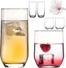 PLATINUX Elegante Trinkgläser aus Glas 240ml & 360ml Set Produktbild-Vorschau 1